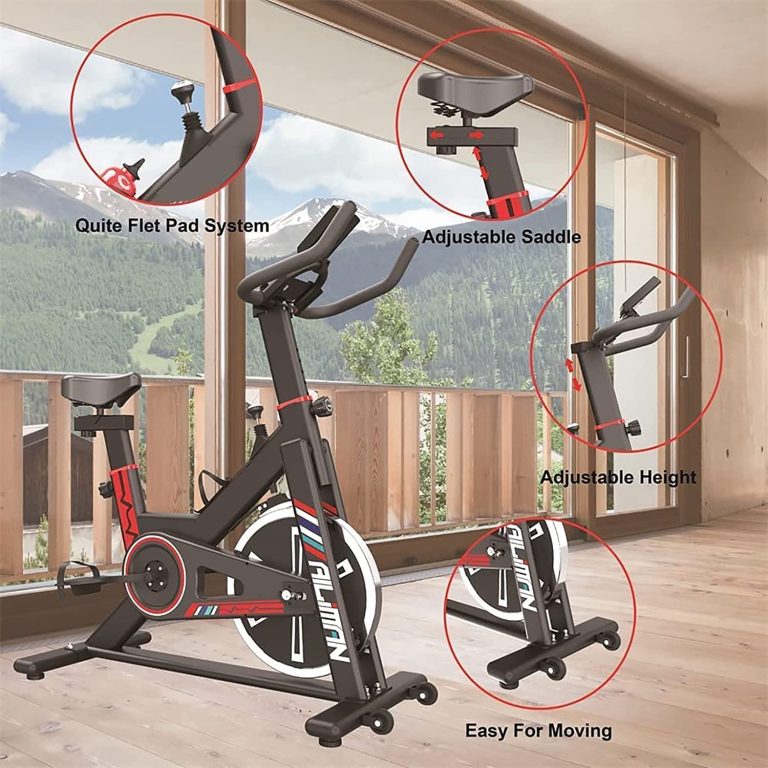 BETTER ANGEL XBT Indoor Cycle Cycling Exercise Bike – Stationary Exercise Bike, Fitness Upright Workout Bike, Magnetic Bike, X Bike Ultra-Quiet, Magnetic…