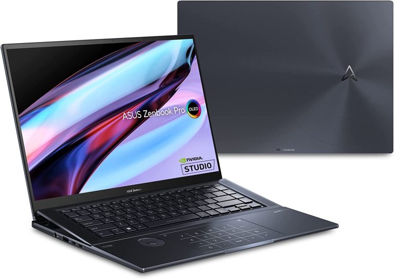 ASUS ZenBook Pro 16X OLED 16 inch 4K OLED 16:10 Touch Display, ASUS Dial, Intel Core i9-12900H, 32GB, 2TB, GeForce RTX 3060 GPU, Windows 11 Pro, Tech Black, UX7602ZM-XB96T