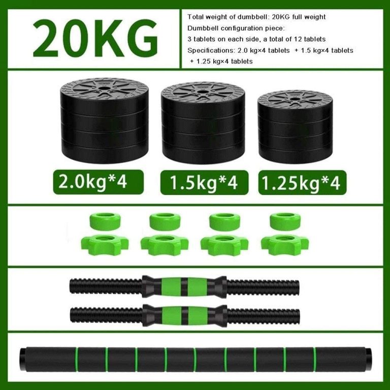 Nologo QAZWS Dumbbell Men and Women Dumbbell Weightlifting Dumbbell Home Fitness Equipment a Pair of Dumbbell Sports Equipment Barbell (Size : 15KG)