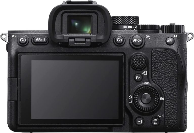 Sony Alpha 7 IV Full-frame Mirrorless Interchangeable Lens Camera,Body Only , Black