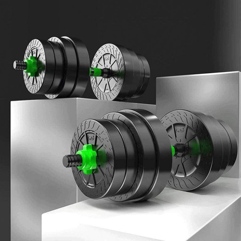 Nologo QAZWS Dumbbell Men and Women Dumbbell Weightlifting Dumbbell Home Fitness Equipment a Pair of Dumbbell Sports Equipment Barbell (Size : 15KG)