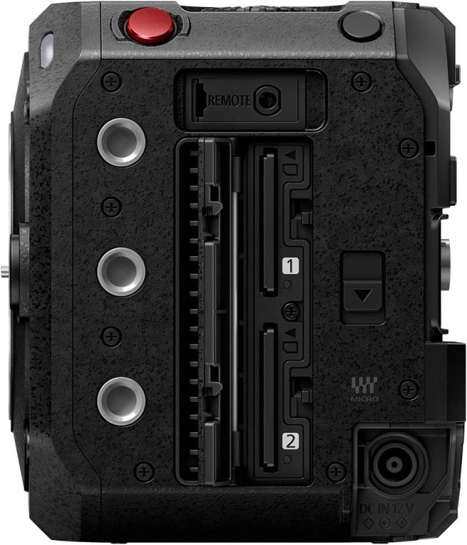 Panasonic LUMIX BGH1 Cinema 4K Box Camera, Micro Four Thirds with Livestreaming (DC-BGH1), Black