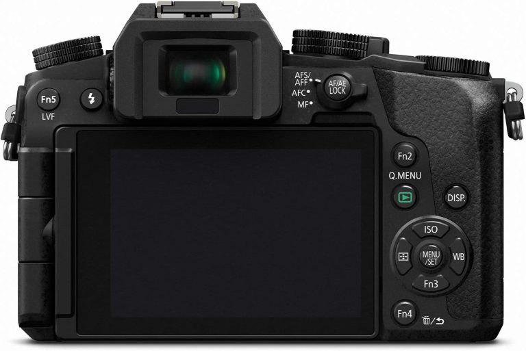Panasonic LUMIX G7 4K Digital Camera, with LUMIX G VARIO 14-42mm Mega O.I.S. Lens, 16 Megapixel Mirrorless Camera, 3-Inch LCD, DMC-G7KK (Black)
