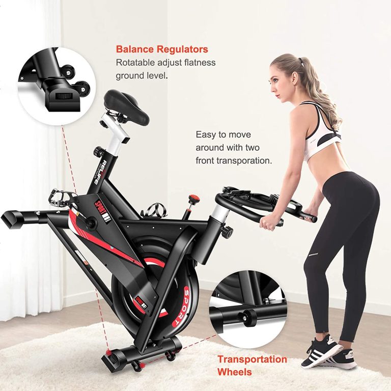 BETTER ANGEL XBT Indoor Cycle Cycling Exercise Bike – Stationary Exercise Bike, Fitness Upright Workout Bike, X Bike Ultra-Quiet, Magnetic Bike, Magnetic…