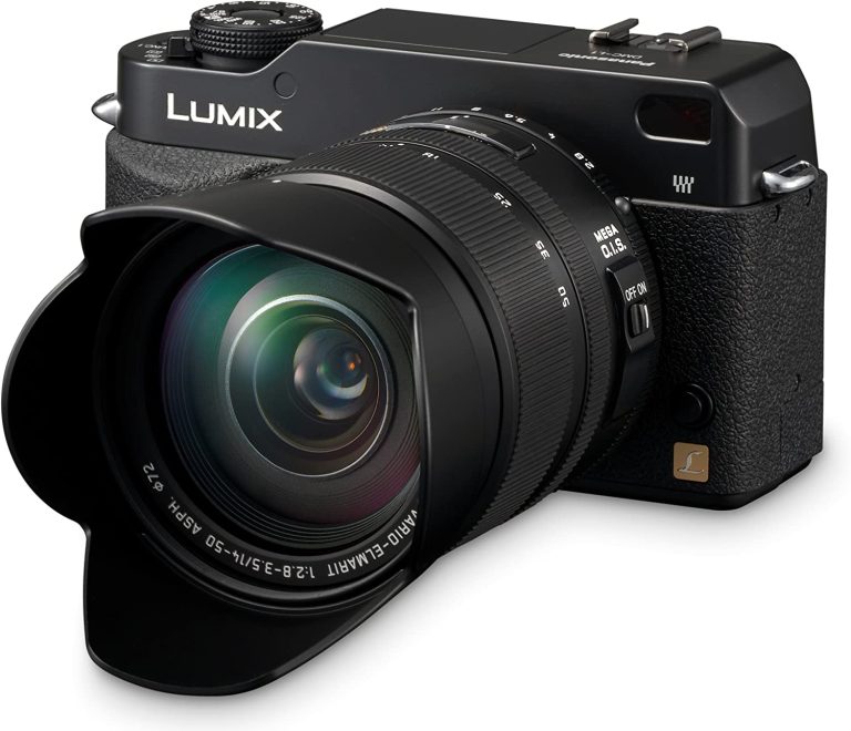 Panasonic DMC-L1 7.5MP Digital SLR Camera with Leica 14-50mm f2.8-3.5 Mega O.I.S. Lens