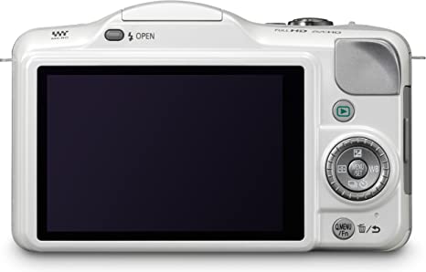 Panasonic Lumix DMC-GF3KW 12 MP Micro 4/3 Compact System Camera with 3-Inch Touch-Screen LCD and 14-42mm Zoom Lens (White)