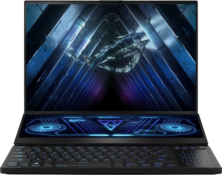 ASUS ROG Zephyrus Duo 16 (2022) Gaming Laptop, 16†Mini LED 240Hz/3ms, QHD 16:10 Display, 100% DCI-P3, NVIDIA GeForce RTX 4080, AMD Ryzen 9 7945HX, 32GB DDR5, 1TB SSD, Windows 11 Pro, GX650PZ-XS96