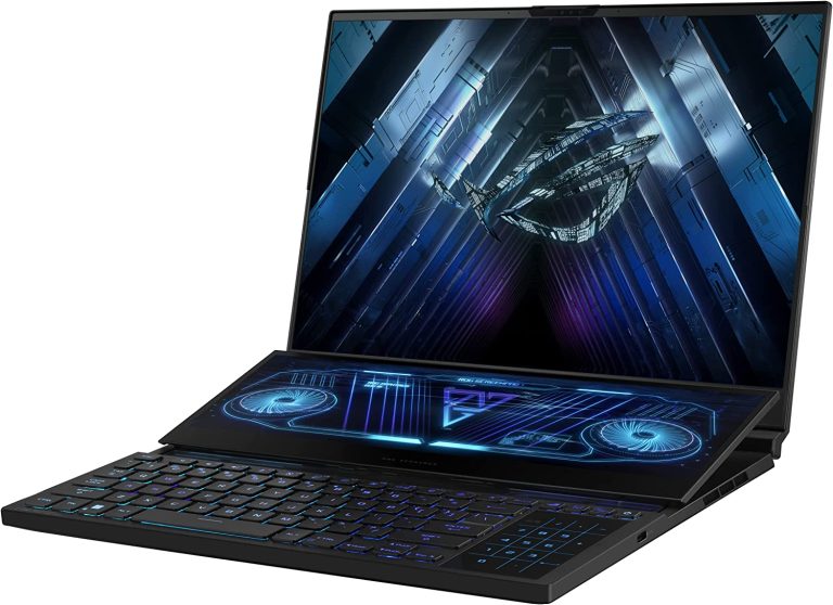 ASUS ROG Zephyrus Duo 16 (2022) Gaming Laptop, 16†Mini LED 240Hz/3ms, QHD 16:10 Display, 100% DCI-P3, NVIDIA GeForce RTX 4080, AMD Ryzen 9 7945HX, 32GB DDR5, 1TB SSD, Windows 11 Pro, GX650PZ-XS96