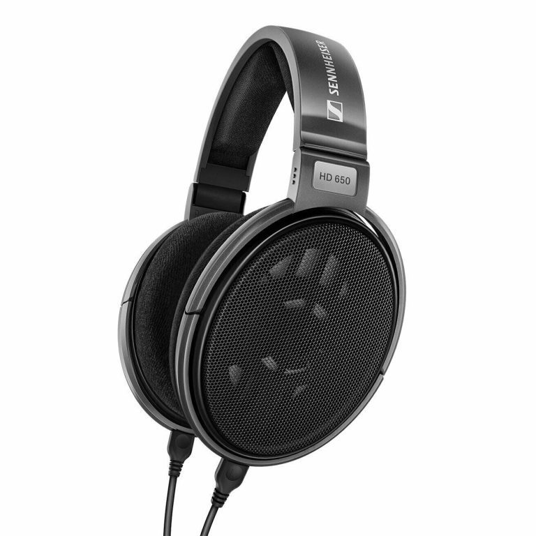 Restored Sennheiser HD 650 – Audiophile Hi-Res Open Back Dynamic Headphone (Refurbished)