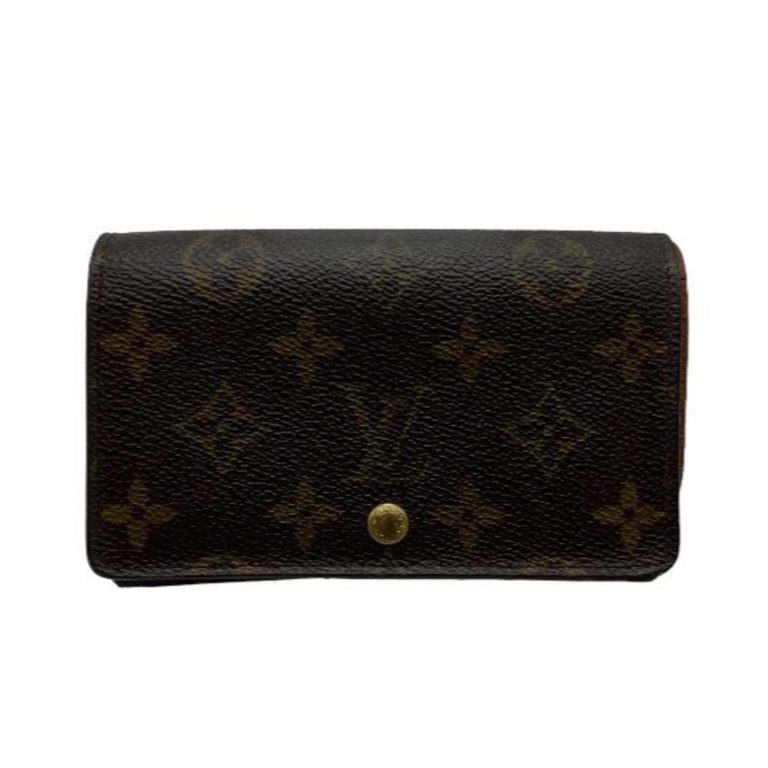 Authenticated Used LOUIS VUITTON Monogram Portomone Vietresor M61730