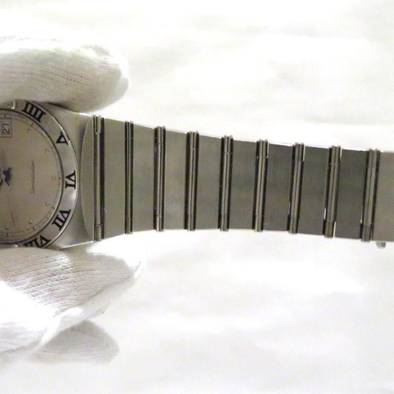 Authenticated Used omega constellation 1448.5 quartz watch wristwatch boys