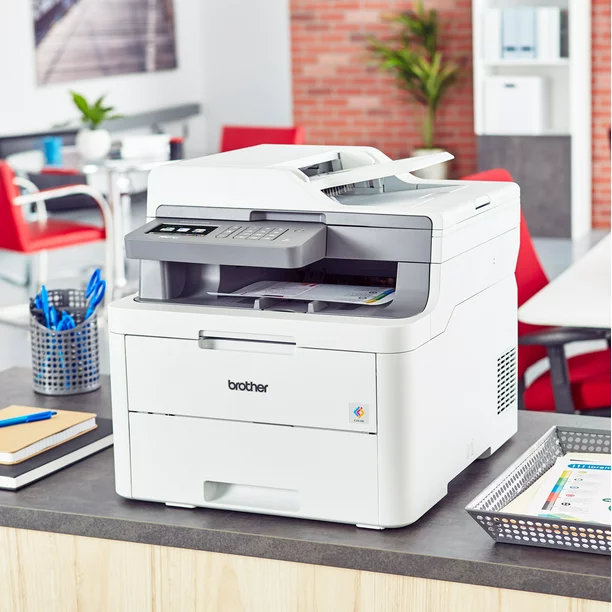 Brother Digital Color Laser All-in-One Printer, MFC-L3710CW, Wireless Printing