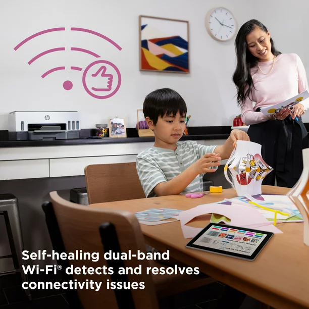 HP Smart Tank 7001 Wireless All-in-One Cartridge-free Color Ink Tank Printer, up to 2 Years of Ink Included