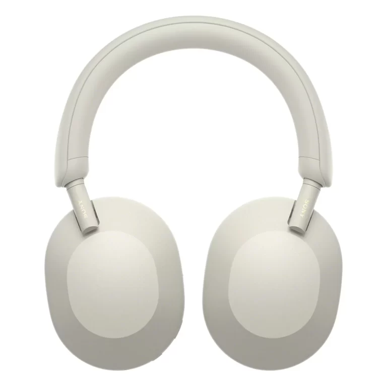 Sony WH-1000XM5 Wireless Over-Ear Noise Canceling Headphones (Silver)