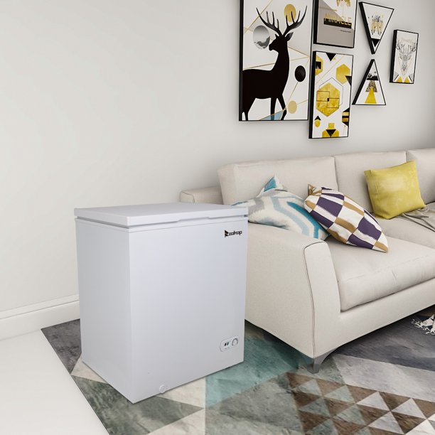 BD-150 AC115V/60Hz 143L/ 5.0 CU.FT Single Door Horizontal Freezer White