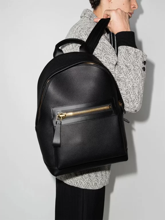 TOM FORD Buckley grained leather backpack