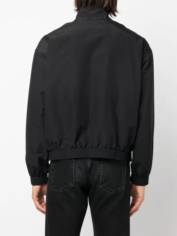 Balenciaga embroidered-logo sports jacket