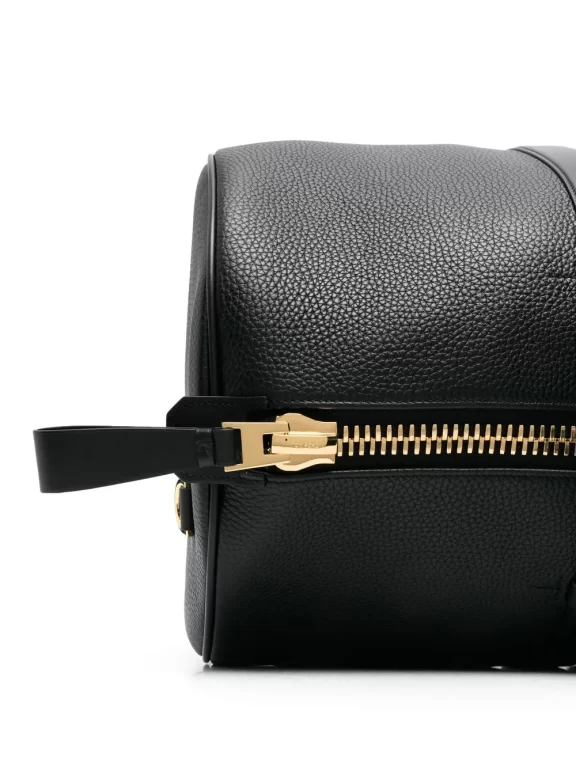 TOM FORD pebbled-texture holdall bag