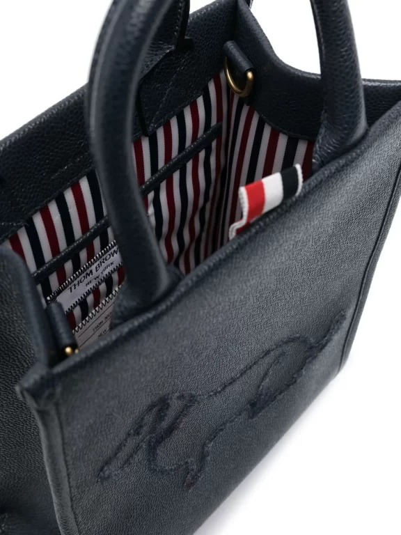 Thom Browne Hector Icon tote bag