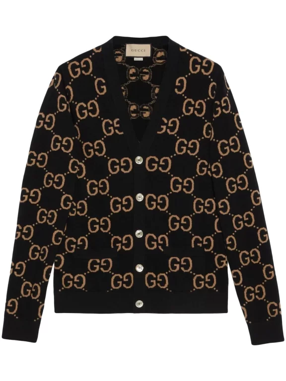 Gucci GG motif button-up cardigan