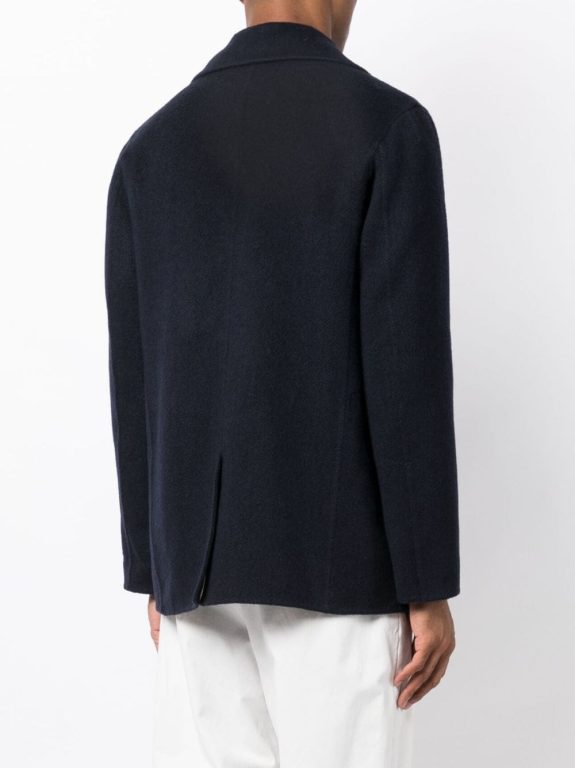 Kiton double-breasted cashmere jacket