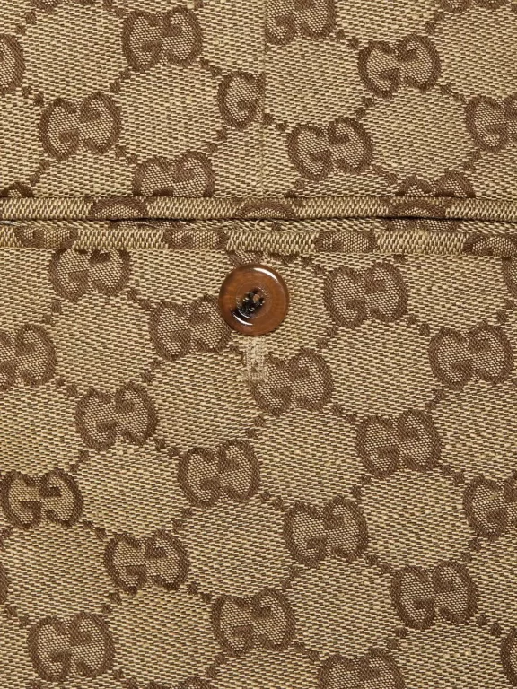 Gucci GG monogram straight-leg trousers