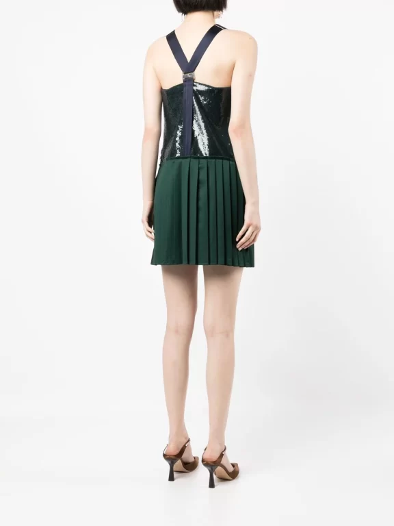 Mary Katrantzou Archival Robot Embellished Mini Dress