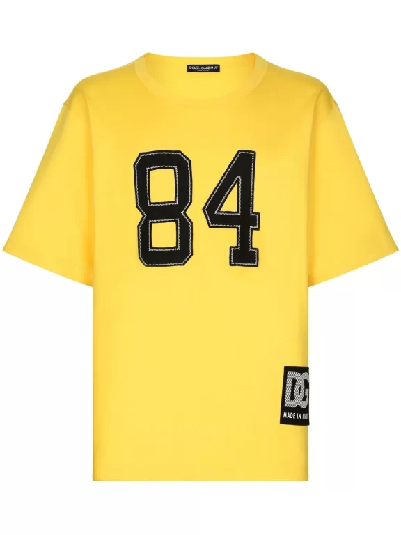 Dolce & Gabbana Number-patch T-shirt