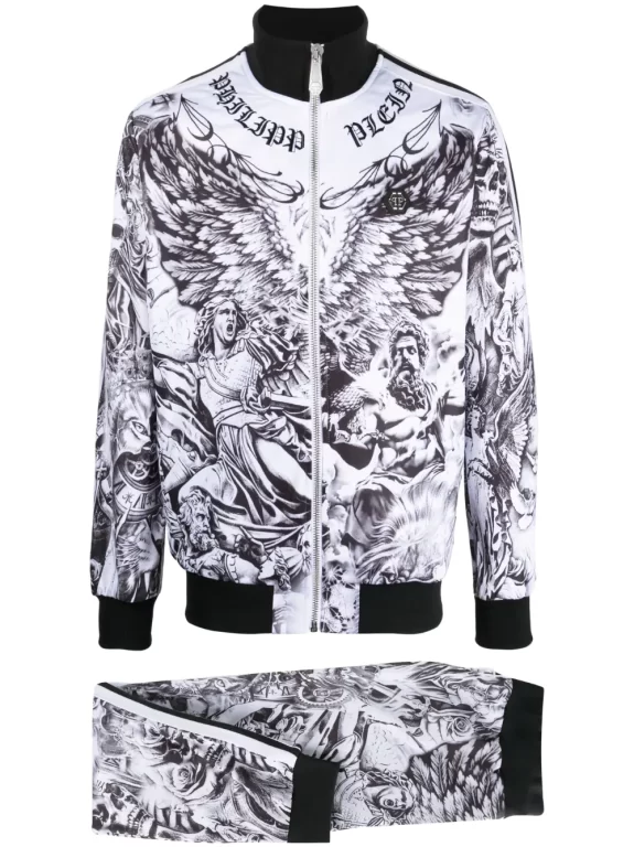 Philipp Plein Tattoo Plein Tracksuit Set