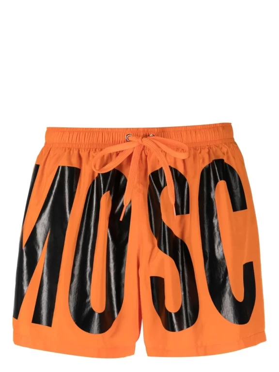 Moschino Logo-print Swim Shorts