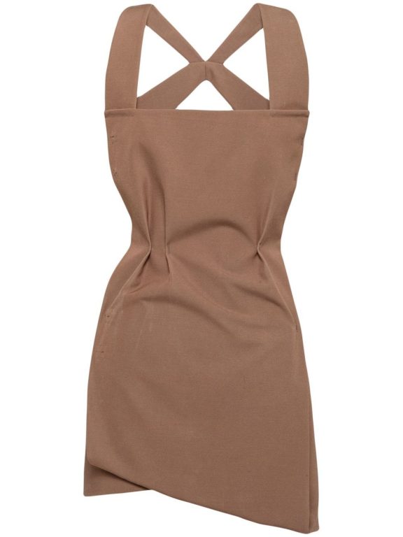 Prada Asymmetric Mini Dress