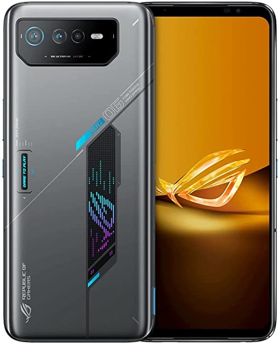 ASUS ROG Phone 6D 5G AI2203 Dual 256GB 16GB RAM Factory Unlocked (GSM Only | No CDMA – not Compatible with Verizon/Sprint) – Space Gray