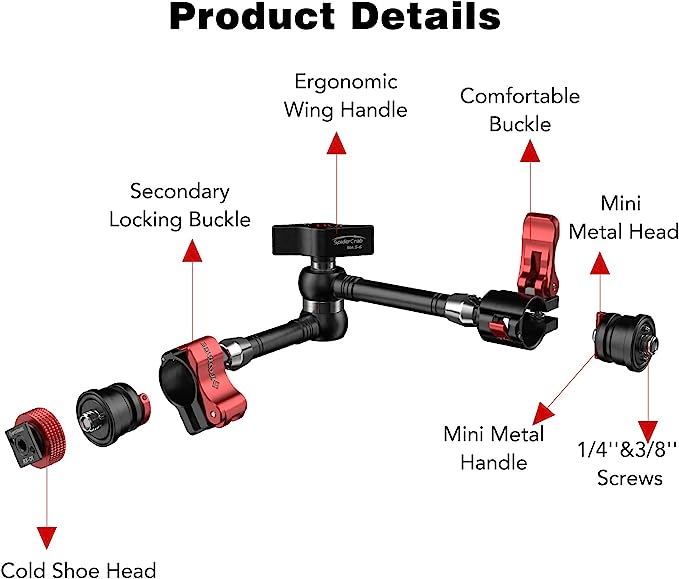 IFOOTAGE Professional Car Suction Cup,4 Metal Suction Cup Heavy Duty,Camera/Fluid Head Holder,Use on Winshield,Vehicle,Wall,Boats,for Camera,Shooting,Use Inside & Outside The Car