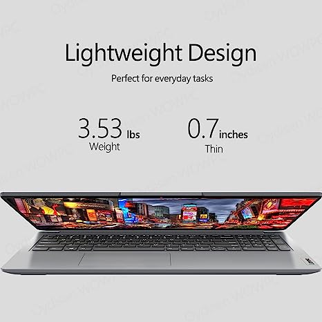 Lenovo 15.6″ Laptop, IdeaPad 1, 20GB RAM, 2TB PCIe SSD, Wi-Fi 6 and Bluetooth 5.1, HDMI, SD Card Reader, 15.6″ HD Anti-Glare Display, AMD Athlon Dual-core Processor, Windows 11 Home in S Mode