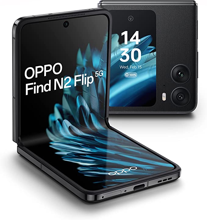 OPPO Find N2 Flip Dual-SIM 256GB ROM + 8GB RAM (GSM only | No CDMA) Factory Unlocked 5G Smartphone – International Version