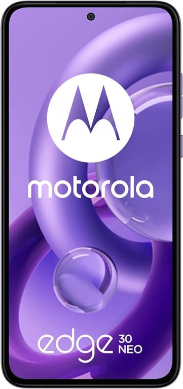 Motorola Edge 30 Neo Dual-Sim 128GB ROM + 8GB RAM (GSM only | No CDMA) Factory Unlocked 5G Smartphone (Very Peri) – International Version