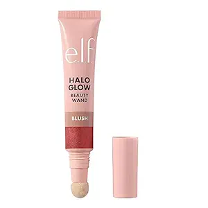 e.l.f. Halo Glow Blush Beauty Wand, Liquid Blush Wand For Radiant, Flushed Cheeks, Infused With Squalane, Vegan & Cruelty-free, RosÃ© You Slay