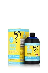 Curls Blueberry Bliss Blissful Lengths Liquid Hair Growth Vitamin – Grow, Strengthen and Maintain Healthy Hair, Nails & Skin – Wavy, Curly, and Coily Hair-16oz
