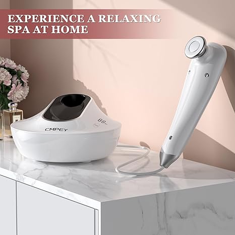 CMPEY Radio Frequency Skin Tightening Machine,Multifunction Home Use Beauty Professional Device,Salon Effects-Wrinkles Remover,Skin Tightening,White