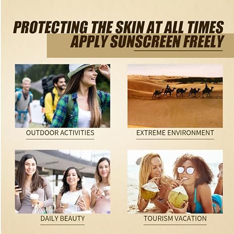 Relief Sun Sunscreen Korean Sunscreen, Sunscreen SPF50+ PA+++, Korean Rice Organic Sunscreen Skin Care Solution, Nourishing Skin Protection and UV Defense (1Pcs) (1)