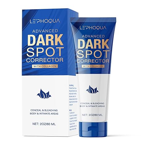 Leâ€™phoqua Dark Spot Corrector for Face and Body, Sun Spot Corrector, Age Spot Remover For Face, Inner Thighs, Hands, Intimate Areas, Dark Spot Remover