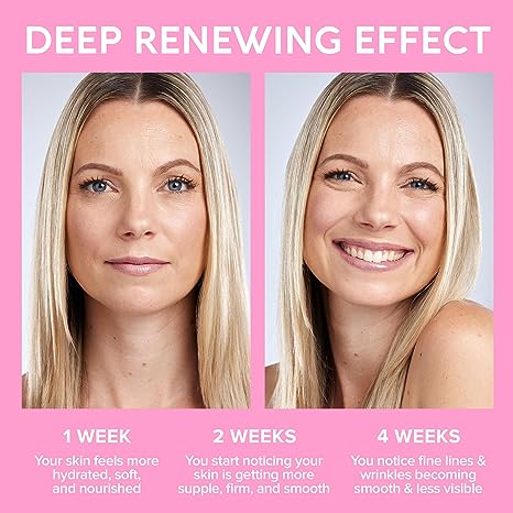 MAREE Face Moisturizer – Collagen Cream for Women – Anti-Wrinkle Eye Balm with Retinol, Hyaluronic Acid – Day & Night Cream for Face & Under Eye – Instant Face Lift Cream with Hydrating Effect – 1.7oz