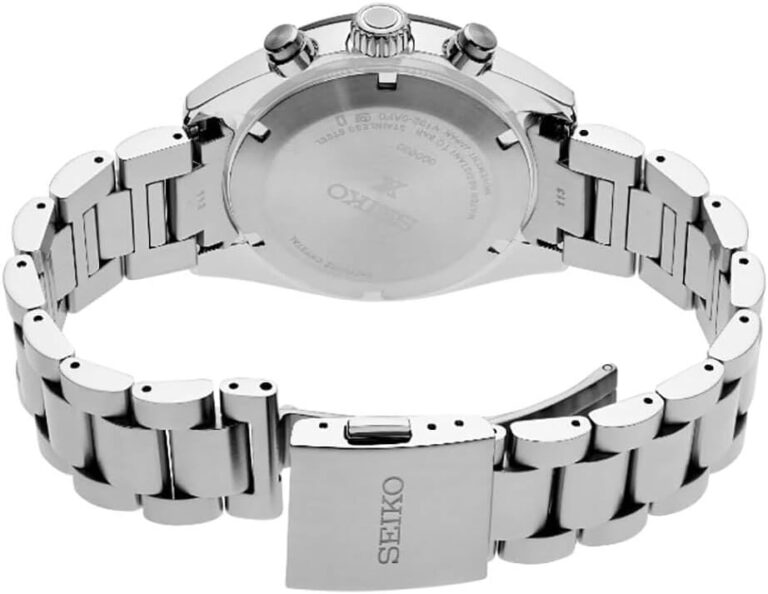 SEIKO Prospex Speedtimer Solar Chronograph Black Dial Men’s Watch SSC819