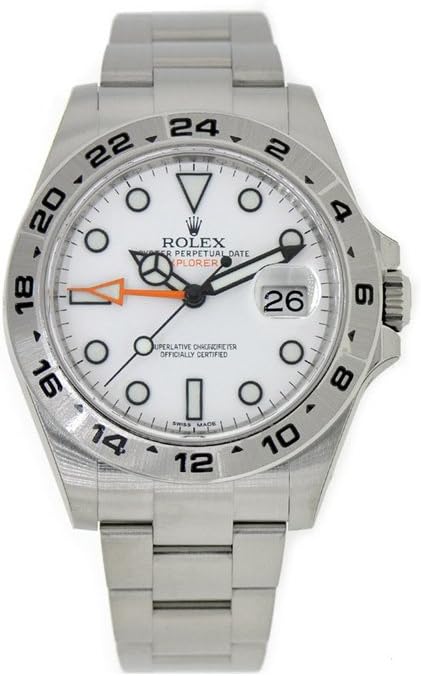 Rolex Explorer II White Dial Stainless Steel Men’s Watch 216570