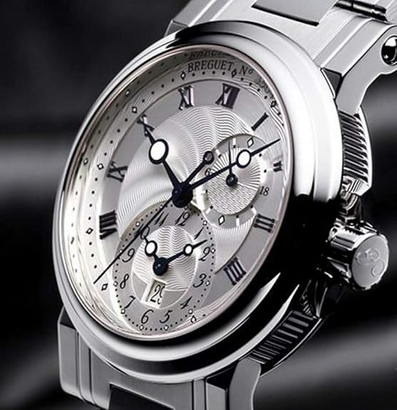 Marine Dual Time Stainless Steel Watch 5857ST/12/SZ0