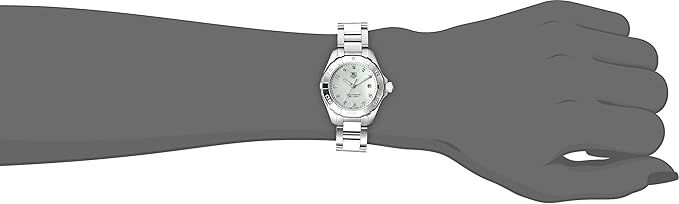 TAG Heuer Women’s WAY1413.BA0920 300 Aquaracer Silver-Tone Stainless Steel Watch