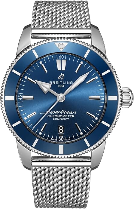 Breitling Superocean Heritage II Automatic Chronometer 44 mm Blue Dial Men’s Watch AB2030161C1A1