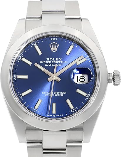 Rolex Datejust 41 Blue Dial Stainless Steel Men’s Watch 126300BLSO