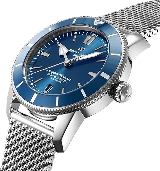 Breitling Superocean Heritage II Automatic Chronometer 44 mm Blue Dial Men’s Watch AB2030161C1A1