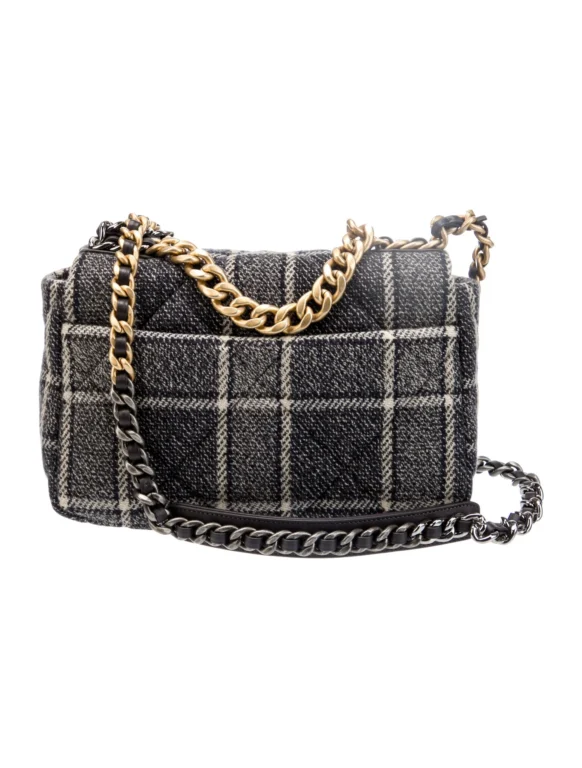 Chanel Tweed Medium 19 Flap